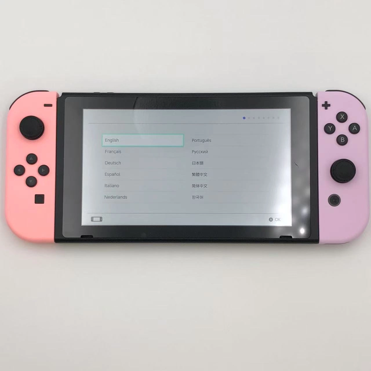 Nintendo Switch カスタマイズ HAD-S-KAYAA Joy-Con(L)ネオンピンク(R)ネオンパープル 32GB