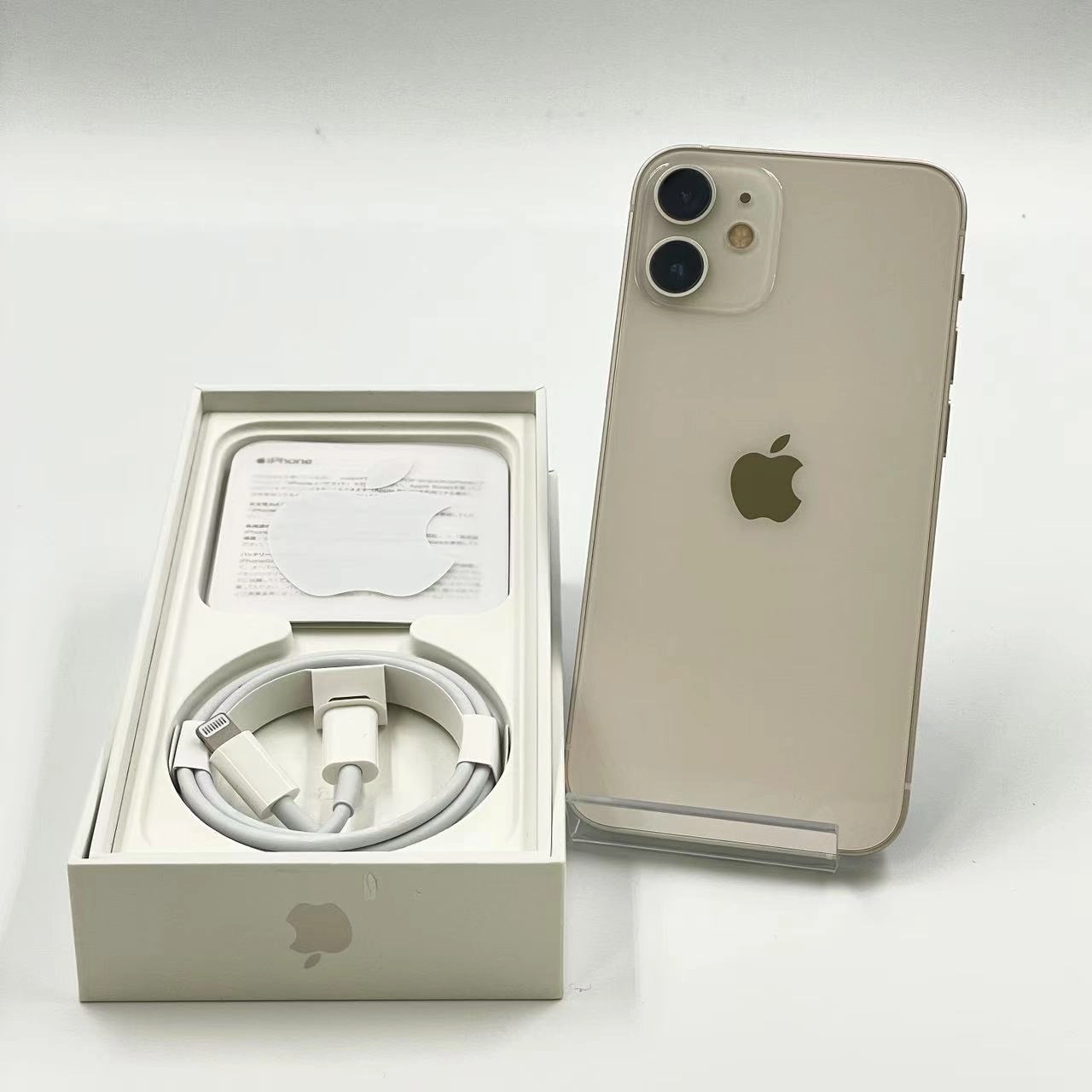 iPhone12 mini 64GB ホワイト MGA63J/A 楽天モバイル版SIMフリー 極美品