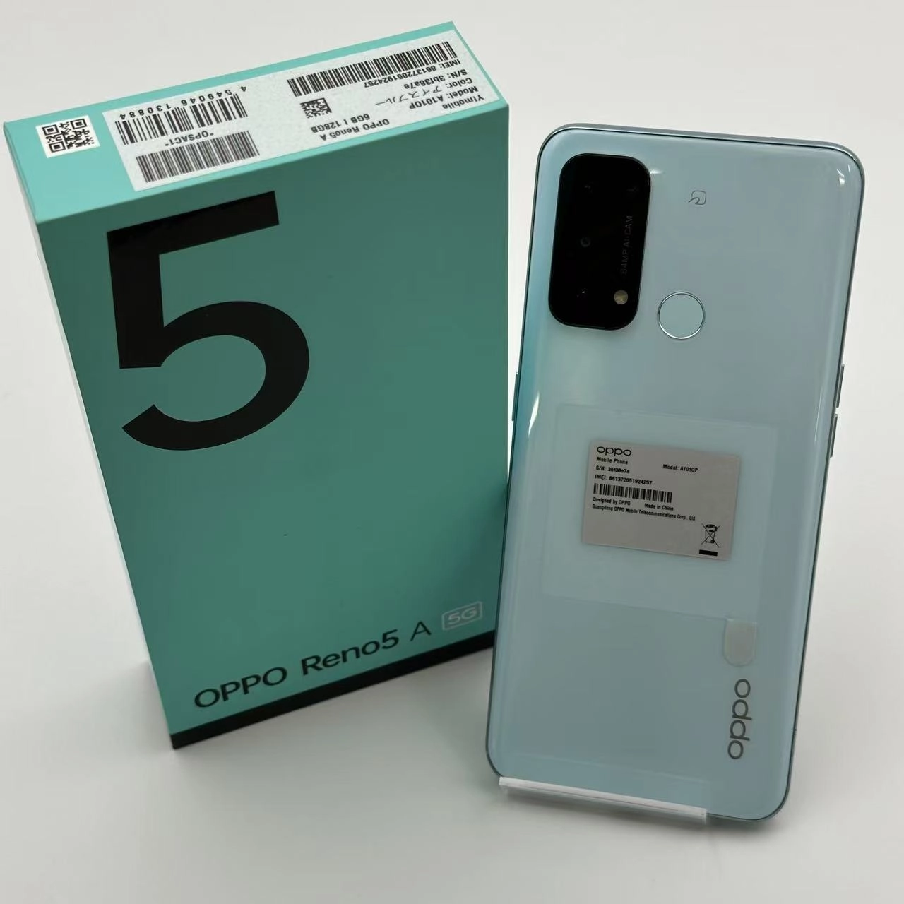 OPPO Reno5 A 128GB アイスブルー A101OP SoftBank版SIMフリー 美品