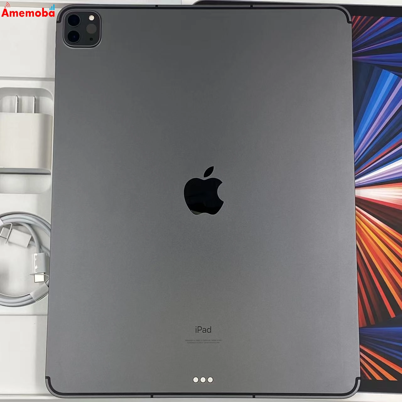 iPad Pro 12.9インチ 第5世代 256GB Apple版SIMフリー MHR63J/A 極美品 スペースグレイ