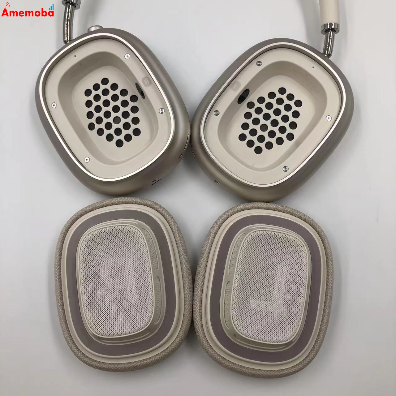 AirPods Max スターライト 本体 USB-C 元箱付き