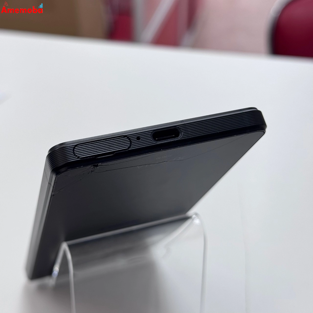 Xperia 1 V 256GB SOG10 au版SIMフリー 背面割れ ジャンク品