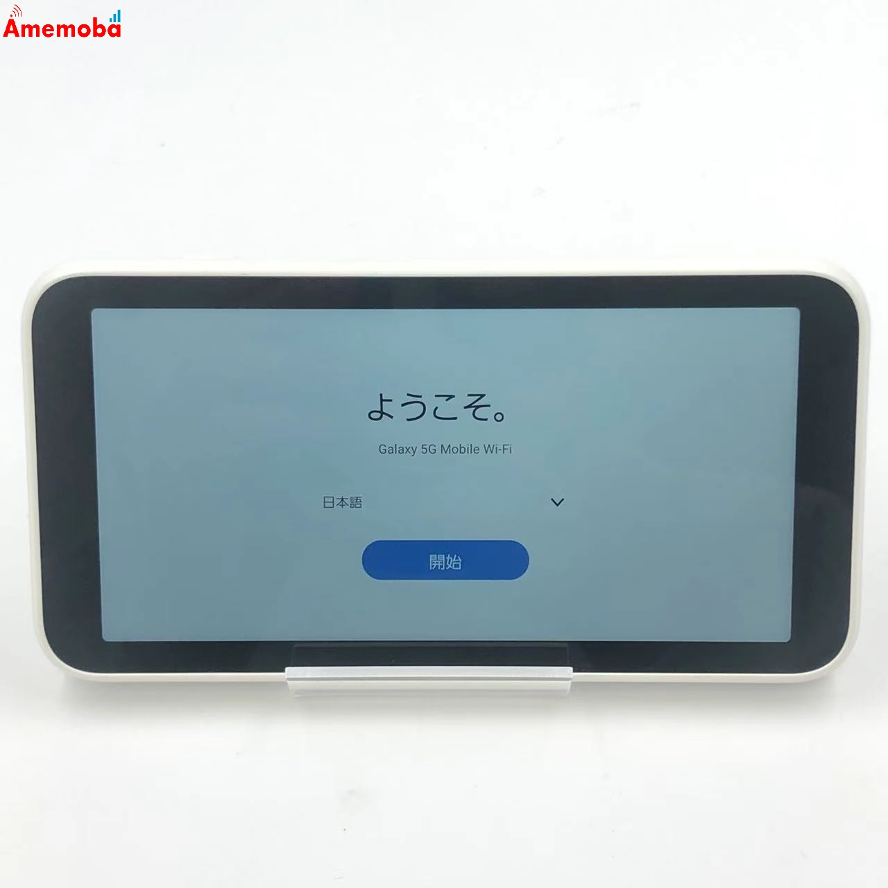 Galaxy 5G Mobile Wi-Fi au サムソン ホワイト SCR01 訳あり品