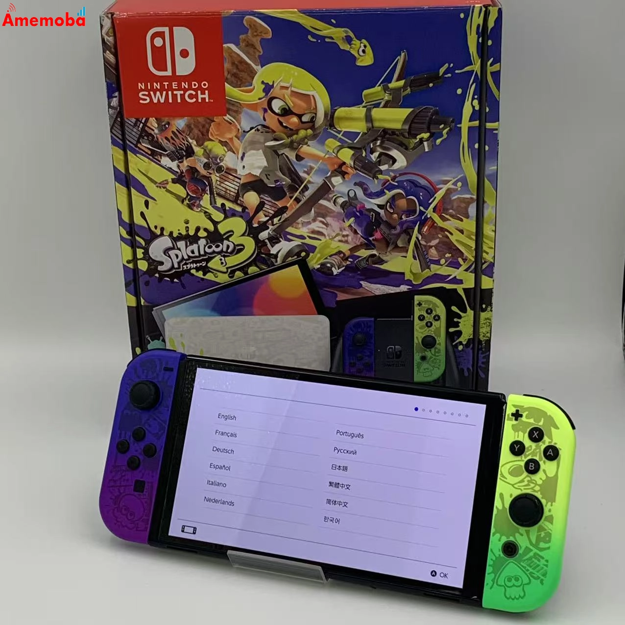Nintendo Switch 有機ELモデル スプラトゥーン3エディション 美品 32GB 