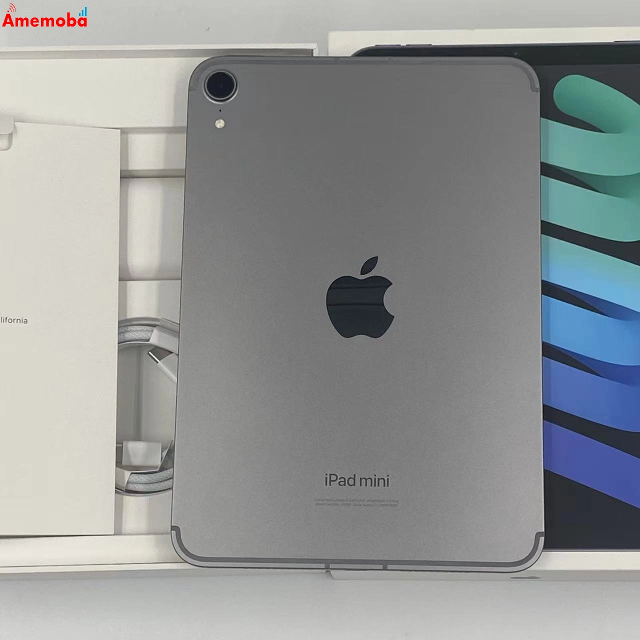 iPad mini 第7世代 128GB スペースグレイ MXPN3J/A AU版SIMフリー 未 
