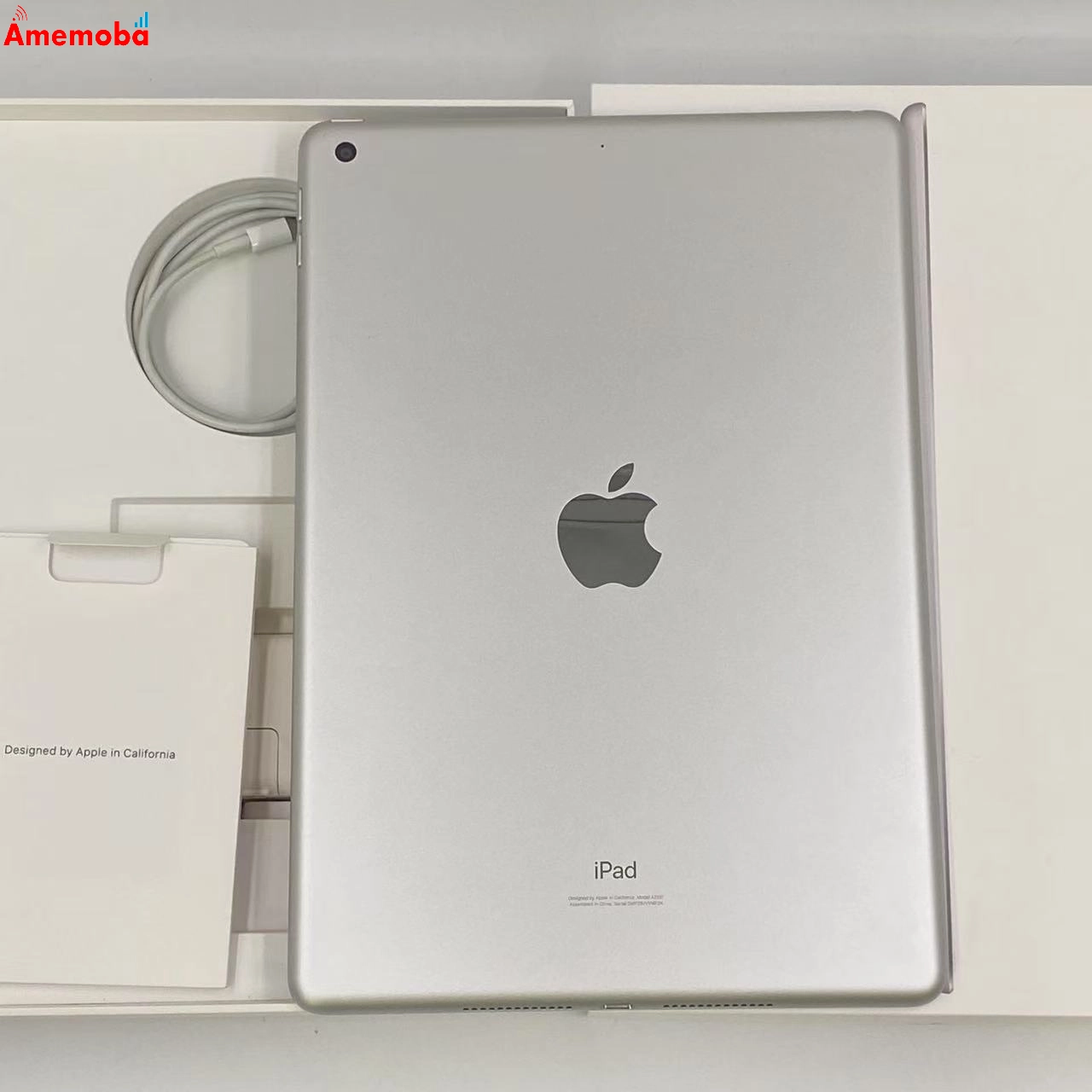 【美品】iPad 第7世代 Wi-Fi 32GB シルバー 箱・充電器ケーブル付 Apple iPad 本体 第7世代 32GB 充電器、ケーブル付き 【公式通販】