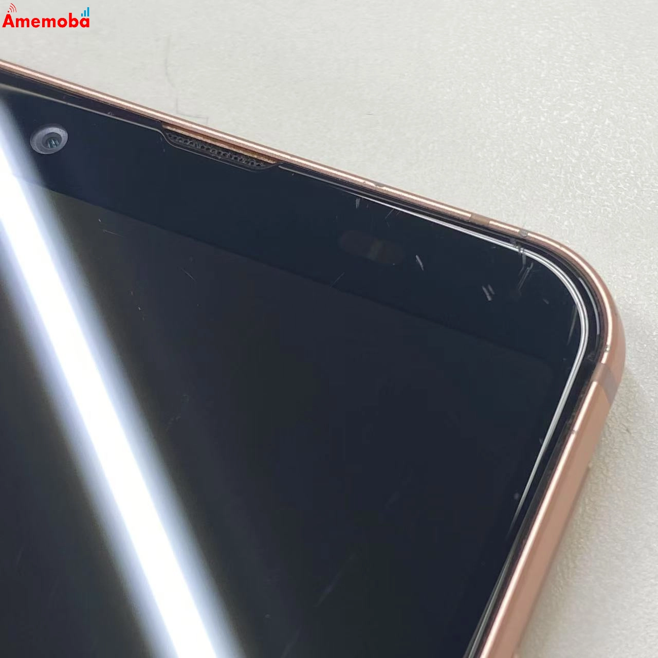 AQUOS sense3 basic 32GB ライトカッパー SHV48 AU版SIMフリー 訳あり品 au