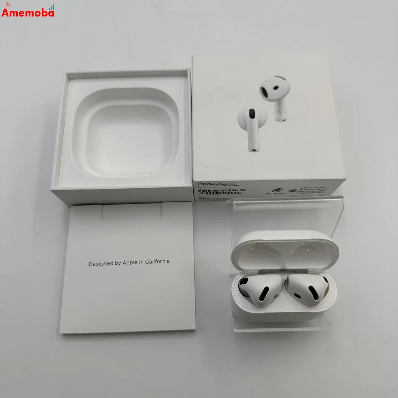 AirPods 第4世代 アクティブノイズキャンセリング搭載 ホワイト MXP93J