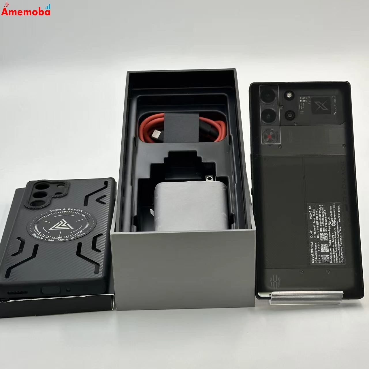 Nubia Redmagic 10 Pro 16GB/512GB Dusk/黒スケルトン NX789J SIMフリー 極美品