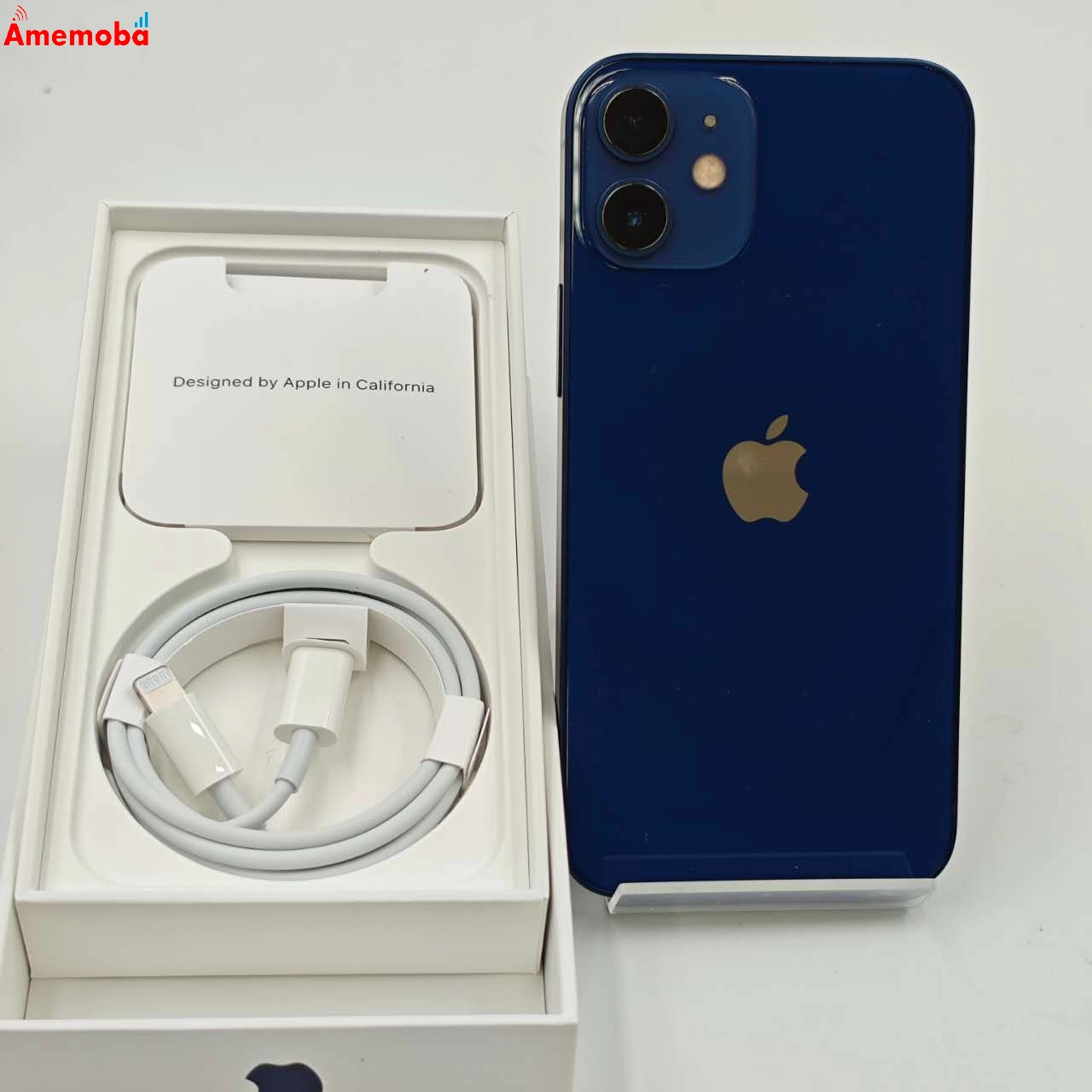 iPhone12 mini 128GB ブルー MGDP3J/A AU版SIMフリー 美品 au