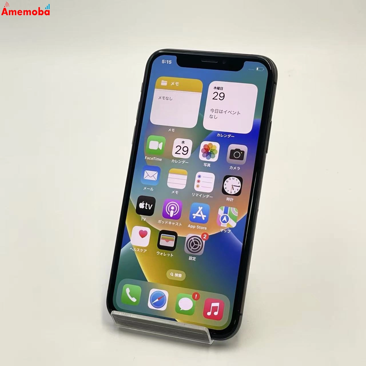 iPhoneXS 64GB スペースグレイ MTAW2J/A docomo版SIMフリー 極美