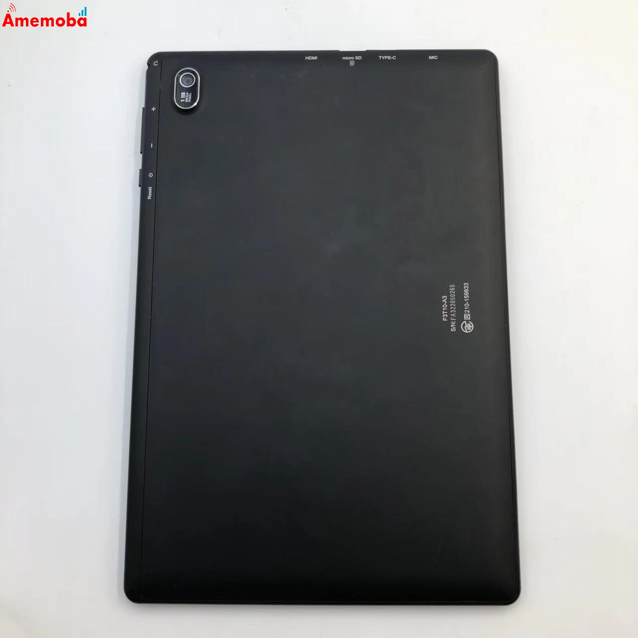 F3T10-A3 WiFiモデル 64GB ブラック