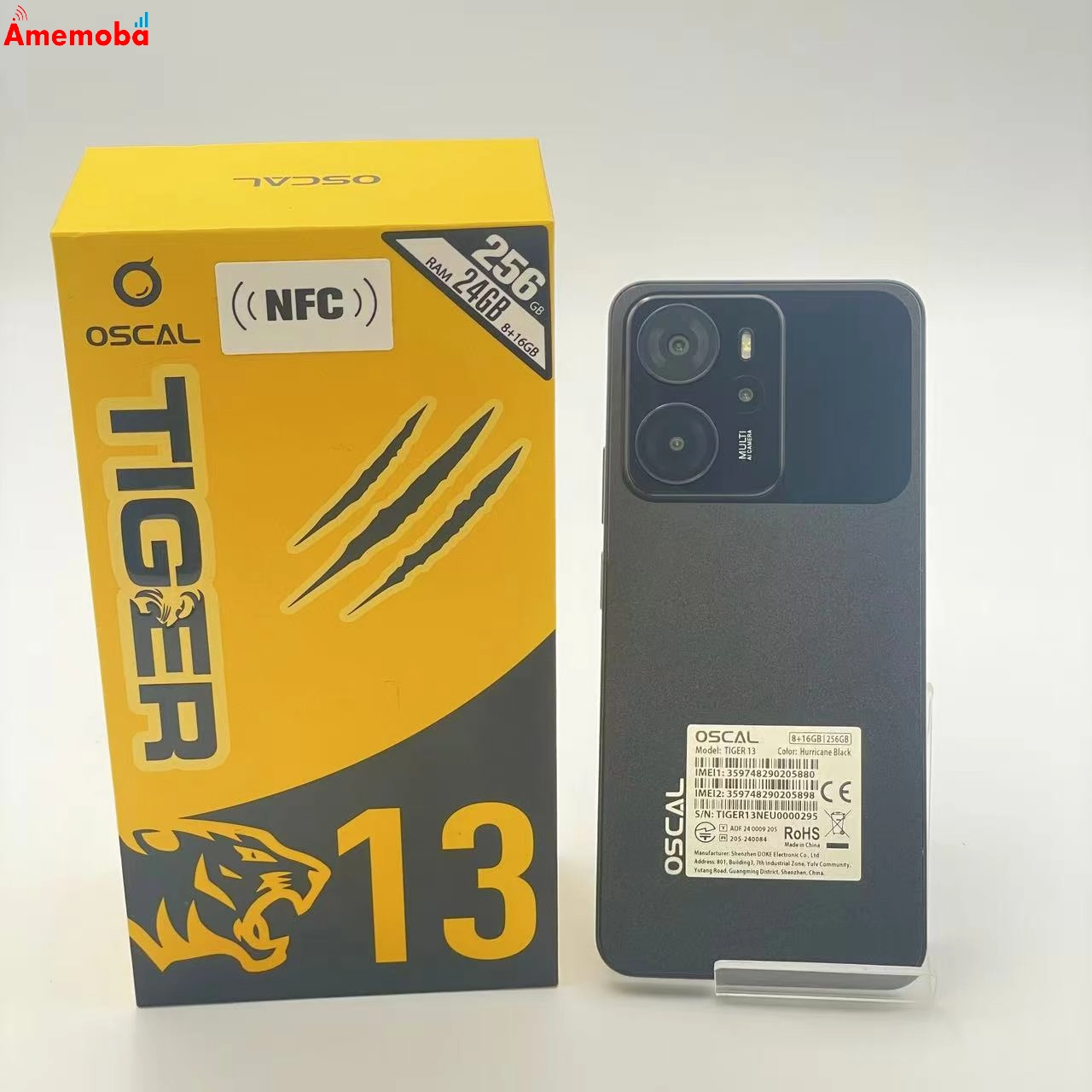 TIGER13 256GB ブラック - スドア版SIMフリー 美品