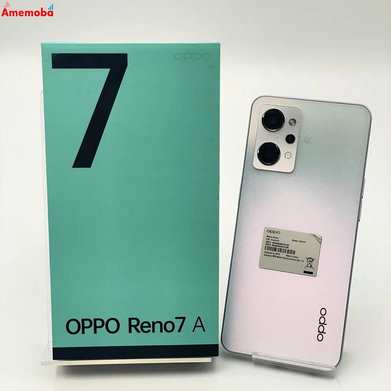 OPPO RENO 7A　ドリームブルー OPPO Reno7a ドリームブルー スマートフォン本体 SIMフリー OPPO