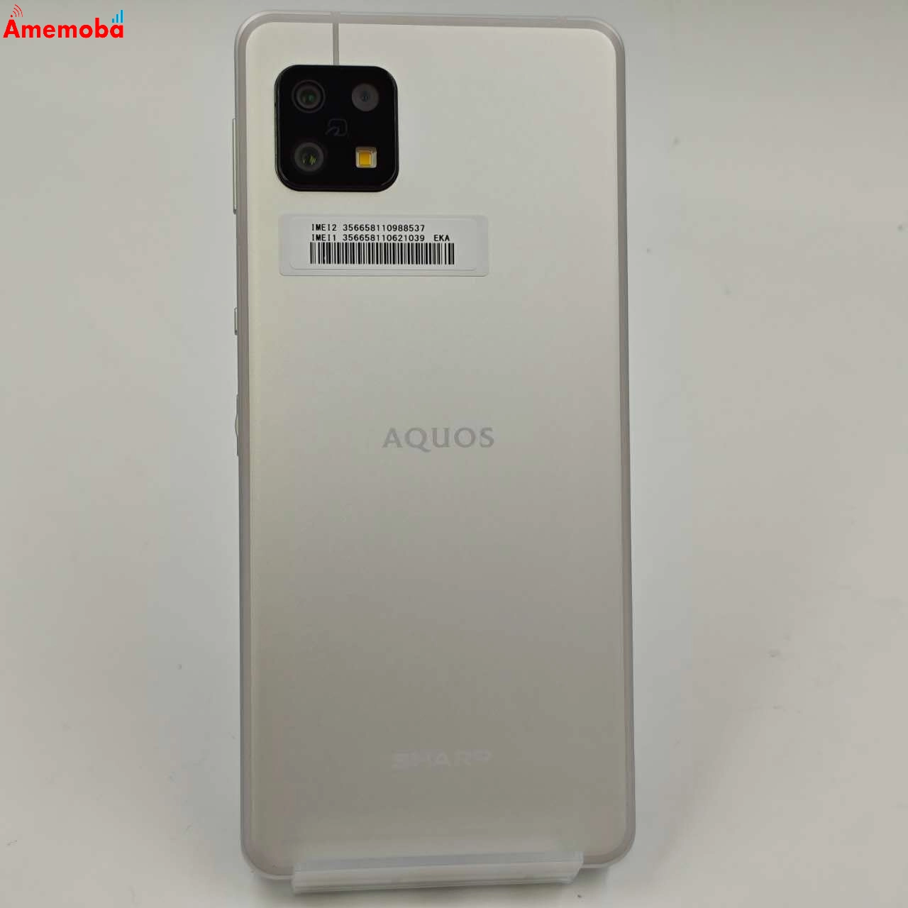AQUOS sense6 4GB/64GB シルバー SH-RM19 楽天モバイル版SIMフリー 美品