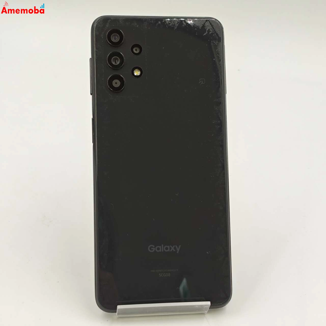 Galaxy A32 5G 64GB オーサムブラック SCG08 AU版SIMフリー ジャンク品 au