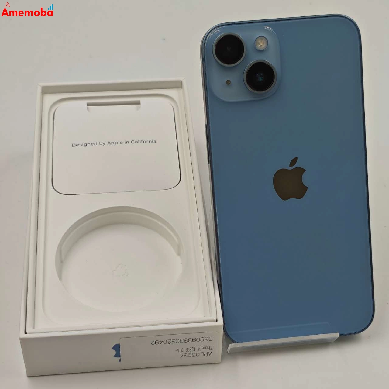 iPhone14 128GB ブルー MPVJ3J/A Apple版SIMフリー 美品