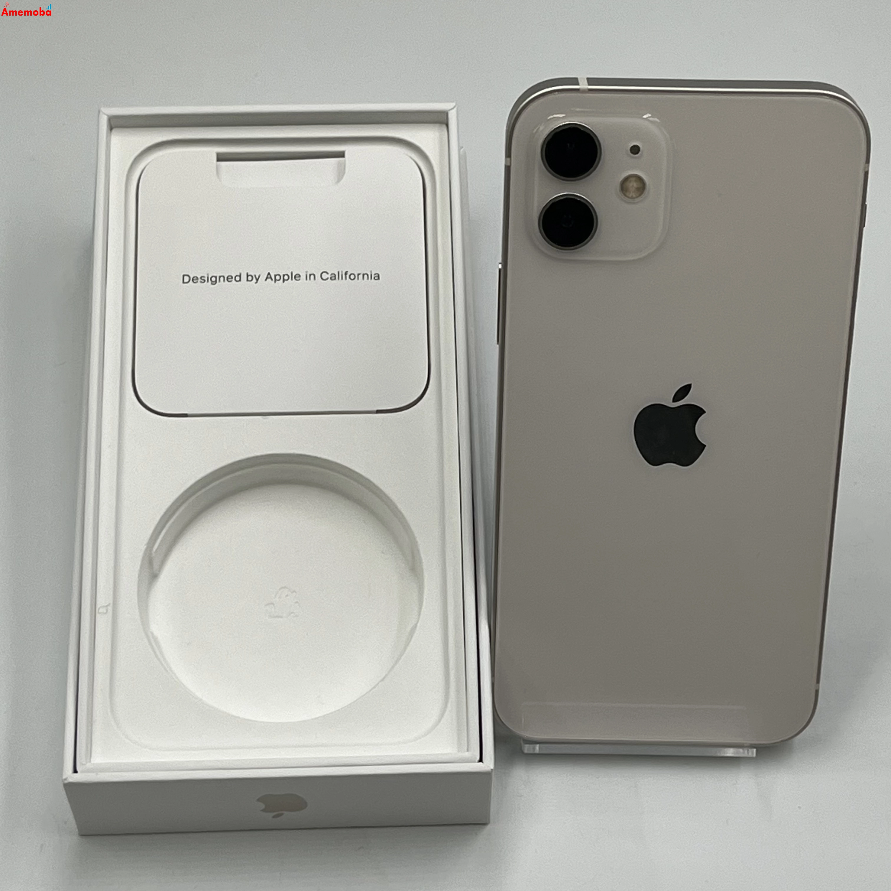 iPhone12 64GB ホワイト MGHP3J/A AU版SIMフリー 極美品 au