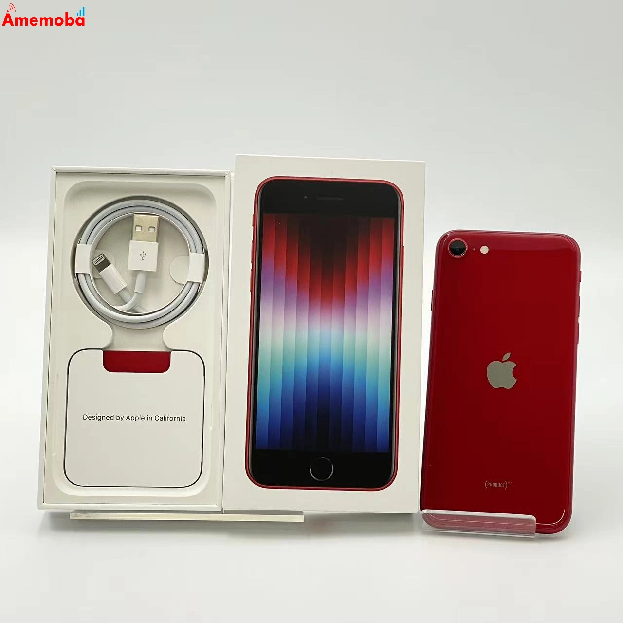 中古 iPhone 7 128GB RED 本体のみ au ☆iPhone7 128GB au 本体 red