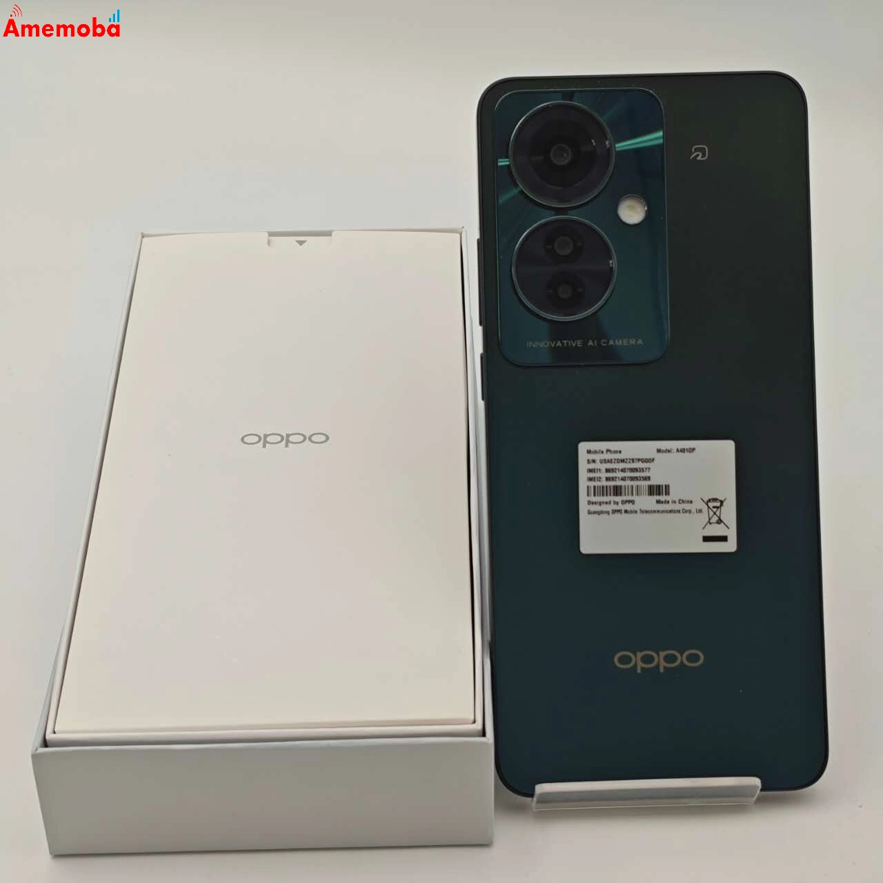 OPPO Reno11 A 8GB/128GB ダークグリーン A401OP SoftBank版SIMフリー 美品