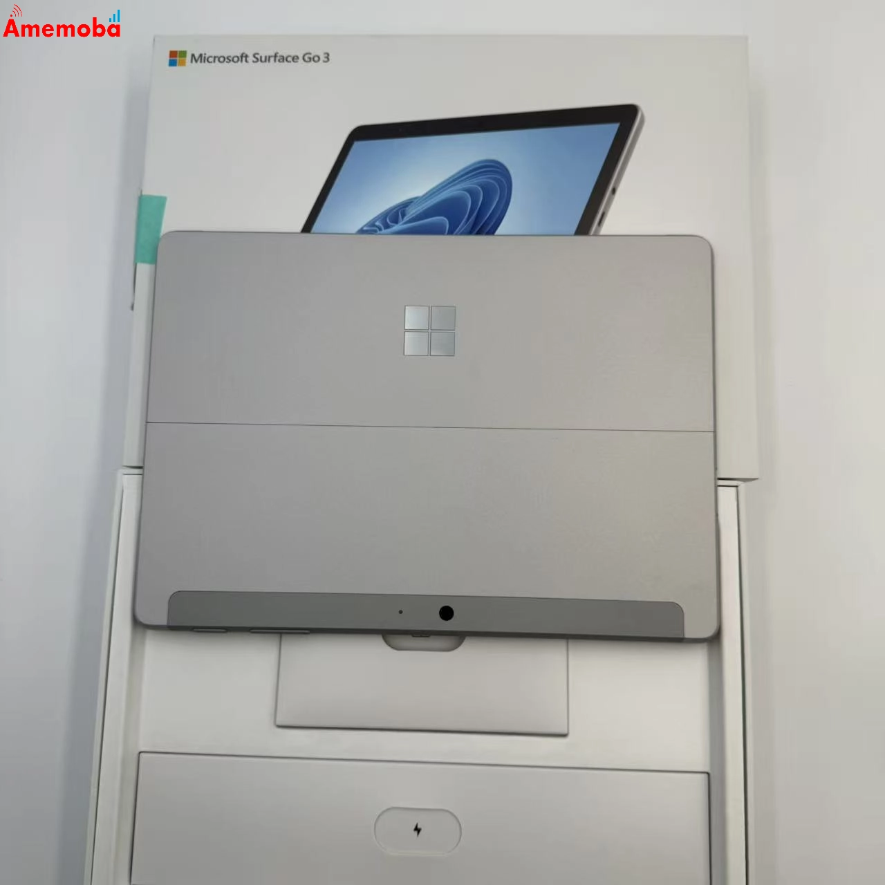 Microsoft Surface Go 3 LTE Advanced 128GB プラチナ 8VH-00014 i3-10100Y 1.30GHz 1.61GHz ストア版 極美品