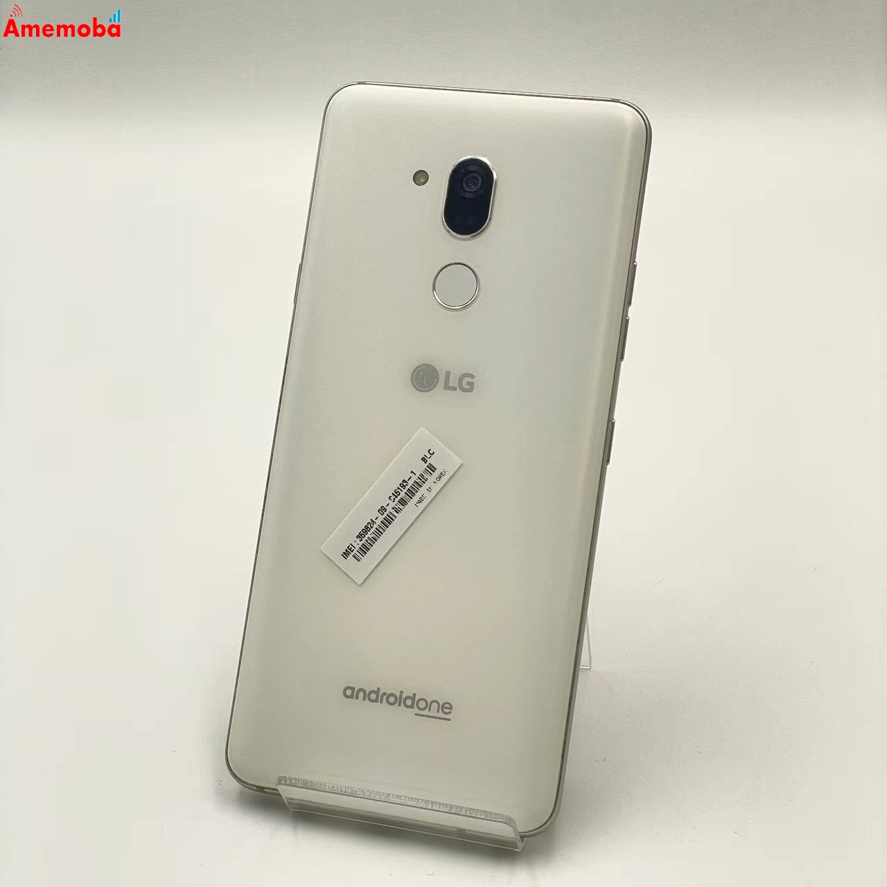 Android One X5 32GB ミスティックホワイト X5-LG Y!mobile版SIMフリー 美品