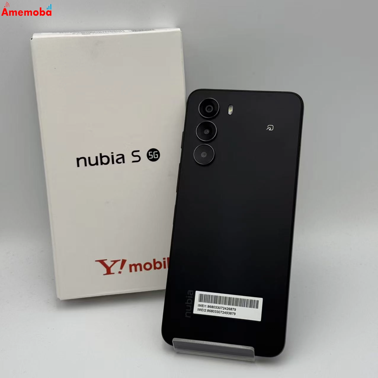 nubia S 5G 128GB A403ZT Ymobile版SIMフリー 新品未使用 ホワイト Y