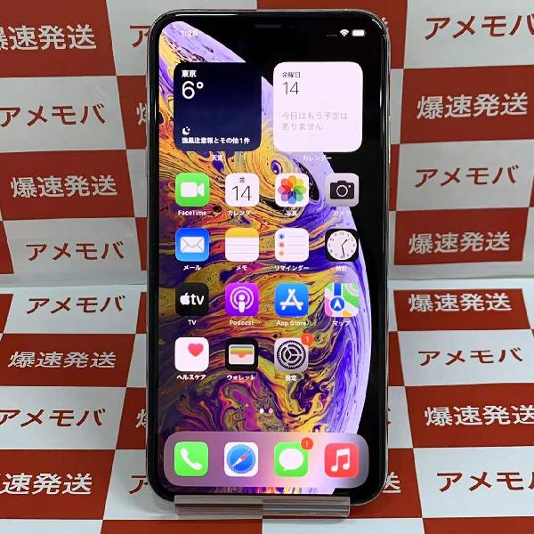 iPhoneXS Max docomo版SIMフリー 64GB NT6R2J/A A2102-正面