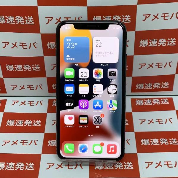 iPhoneX SoftBank版SIMフリー 256GB MQC12J/A A1902 美品-正面