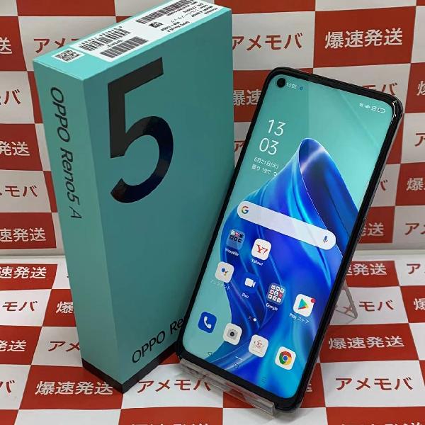 OPPO Reno5 A Y!mobile 128GB SIMロック解除済み 新品同様品-正面