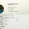 MacBook Air M1 2020 13インチ 8GBメモリ 512GB SSD MGNA3J/A A2337-下部