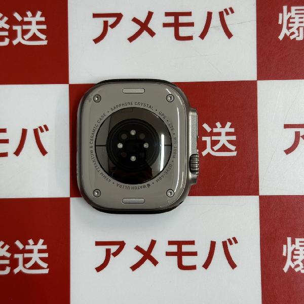 Apple Watch Ultra 2 GPS + Cellularモデル 64GB 49mm MREJ3J/A A2986 新品同様品-裏