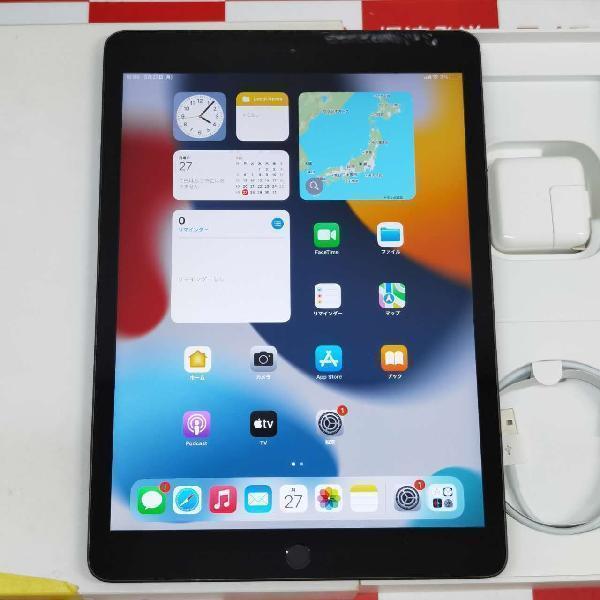 【中古】Apple(アップル) iPad 第7世代 32GB スペースグレイ MW6A2J/A docomo 【344-ud】