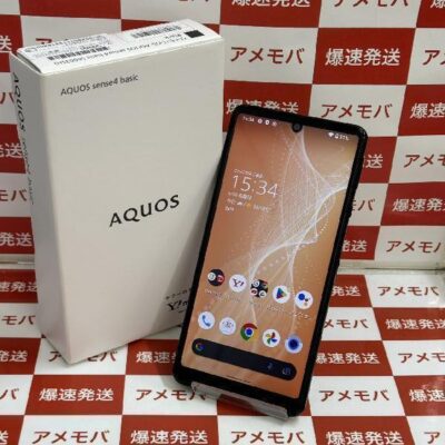 AQUOS sense4 basic Y!mobile 64GB SIMロック解除済み 極美品