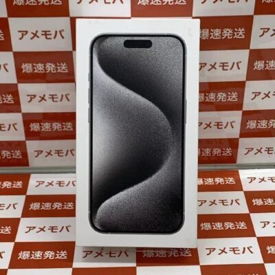 iPhone15 Pro 海外版SIMフリー 1TB MTQJ3ZA/A 物理的デュアルSIM 未開封品