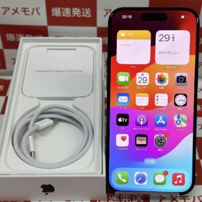 iPhone15 Pro Apple版SIMフリー 512GB MTUH3J/A A3101 新品同様