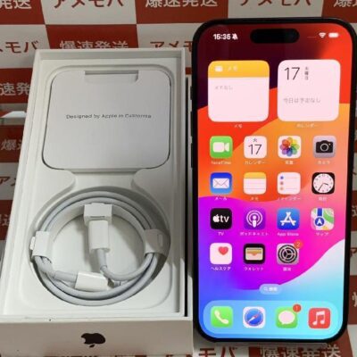 iPhone15 Pro SoftBank版SIMフリー 128GB MTU73J/A A3101 新品同様