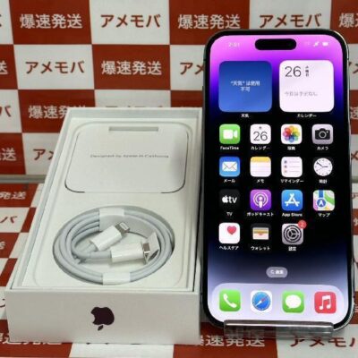 iPhone14 Pro Apple版SIMフリー 128GB MQ0F3J/A A2889 美品