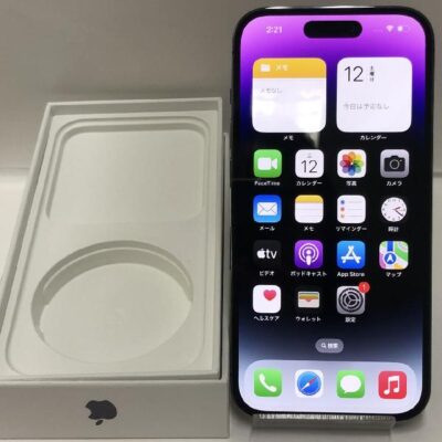 iPhone14 Pro 海外版SIMフリー 128GB MQ0D3CH/A A2892 極美品