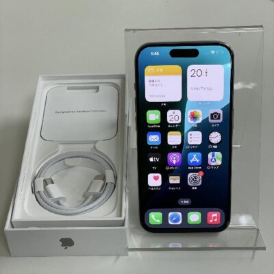 iPhone15 Pro Apple版SIMフリー 512GB MTUK3J/A A3101 極美品