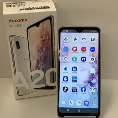 Galaxy A20 SC-02M docomo 32GB SIM解除済 新品同様