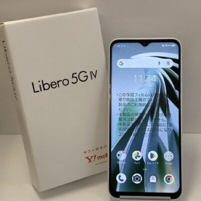 Libero 5G IV A302ZT Y!mobile 128GB SIM解除済 新品未使用