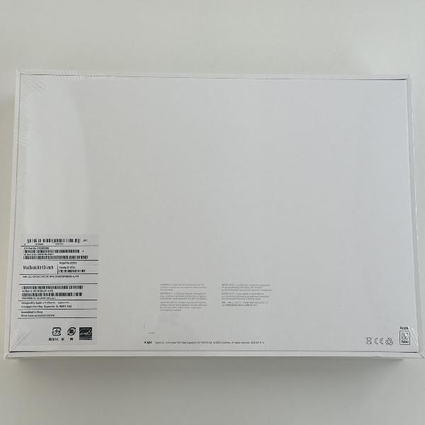 MacBook Air M1 2020 16GB 256GB A2337 未開封品-裏