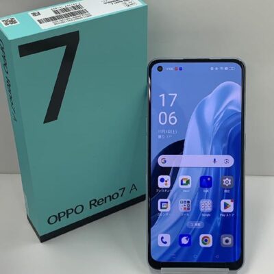 OPPO Reno7 A OPG04 au 128GB SIMロック解除済