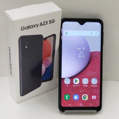 Galaxy A23 5G SCG18 au 64GB SIMロック解除 SCG18