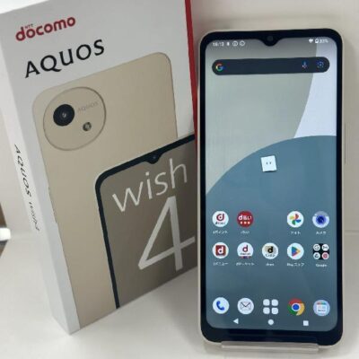 AQUOS wish4 SH-52E docomo 64GB SIMロック解除済 SH-52E 新品同様