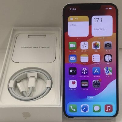 iPhone14 au版SIMフリー 128GB MPUQ3J/A A2881 極美品