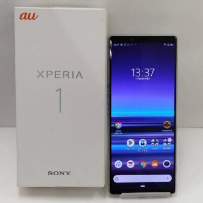 Xperia 1 SOV40 au 64GB SIMロック解除済 SOV40 極美品