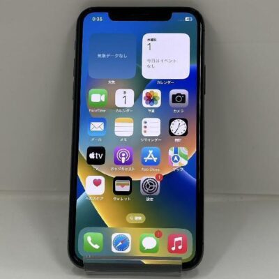 iPhoneX SoftBank版SIMフリー 256GB NQC12J/A A1902