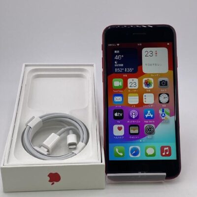 iPhoneSE 第3世代 au版SIMフリー 64GB MMYE3J/A A2782 極美品